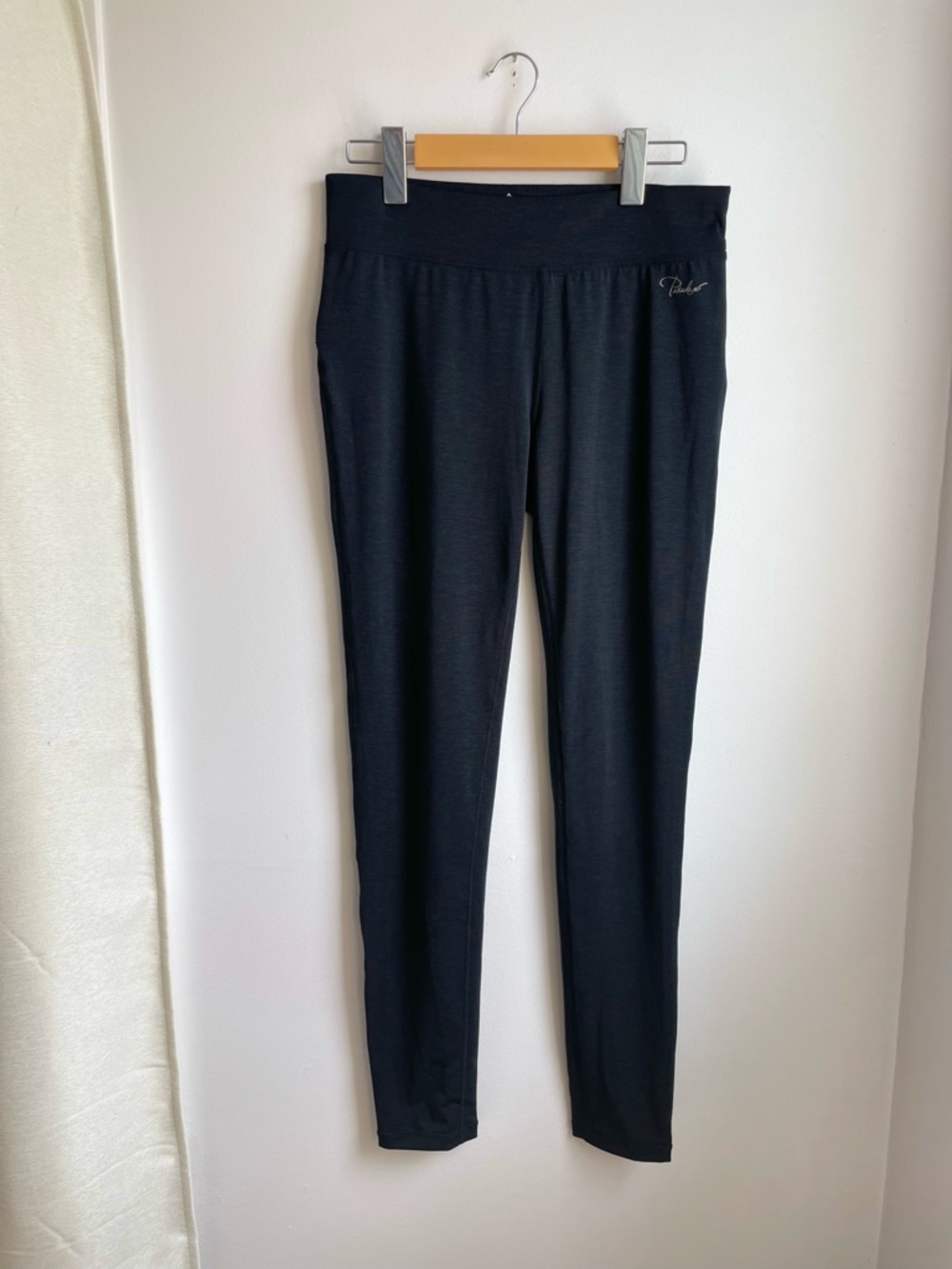 Merino Blend Black Leggings Dri-release Fresh Guard by Paradox size M